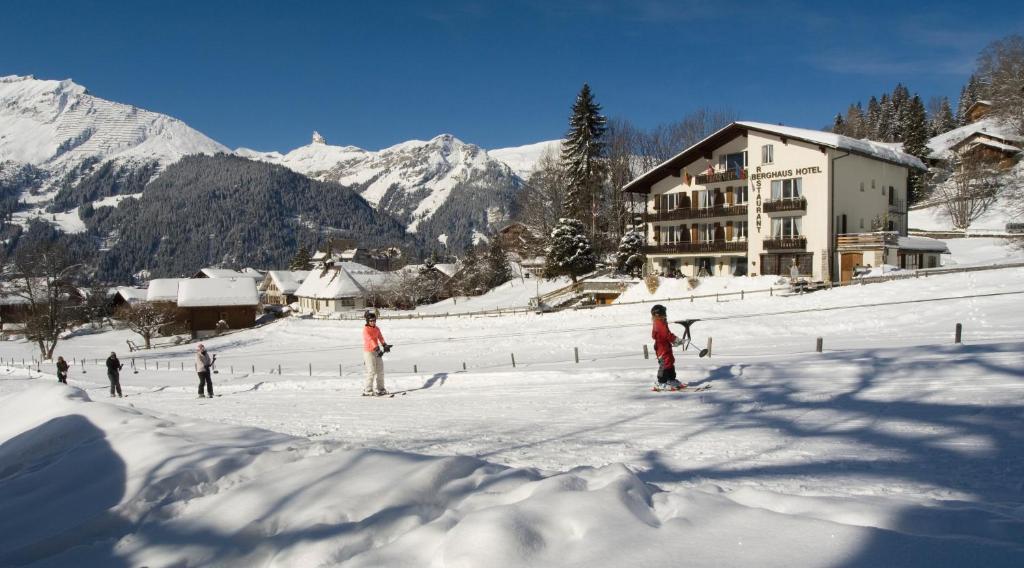 Hotel Berghaus Венген Екстериор снимка